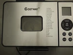 Costway 2 Lb. Automatic Stainless Steel Bread Machine 19 Programs - Box. Fixed Price $49.00.