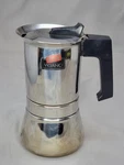 Vintage Vev Vigano Italian Moka Espresso Stovetop Coffee Maker - 18/10 Stainless. Fixed Price $34.99.