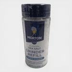 Morton Extra Coarse All-natural Salt Grinder Refill 9 Oz.. Fixed Price $14.99.