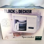 New Black & Decker ODC325N Spacemaker 12 Cup Coffee Brackets Open Box. Fixed Price $249.95.