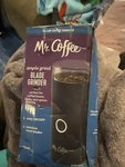 Mr. Coffee 14-CUP Automatic Blade Mill Grinder Black-new/box Damaged. Fixed Price $17.25.