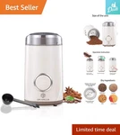 DM-7441W One Touch Electric Grinder Efficient Coffee & Spice Mill, 150 Watts. Fixed Price $51.99.