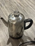 Bialetti Electric Coffee Maker Percolator DK08D Pot Cups- Tested And Works. Fixed Price $49.00.