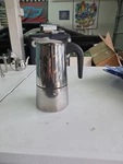 Vintage Vev Inox 18/10 Stainless Steel Stovetop Espresso Maker Pot - Italy. Fixed Price $35.00.