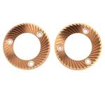 2PCS Coffee Grinding 64MM Flat Burrs, Titaniums Plated Grinder Mu.... Fixed Price $96.56.