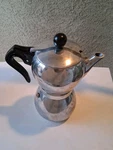 Vtg La Signora Caffettiera Stovetop Espresso Coffee Pot Italy 1950. Fixed Price $54.00.