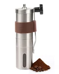 Gcctxg Manual Coffee Grinder With Ceramic Burr Mill For Espresso, 38G, Silver. Fixed Price $14.04.