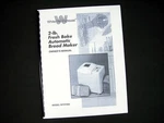 White Westinghouse WTR7000 Bread Maker Machine Instruction Manual & Recipes. Fixed Price $19.99.
