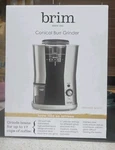 Brim Conical Burr Coffee Grinder. 17 Settings, **brand New Sealed**. Fixed Price $59.99.