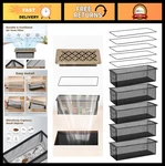 5-PACK Floor Vent Screen Mesh 4X10'' Air Filter For Debris Trapping, Easy. Fixed Price $26.99.