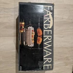 Vintage Farberware Open Hearth Electric Broiler & Rotisserie No. 455N. Fixed Price $249.99.