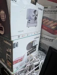 Cusimax CMFS-203 7.5IN Electric Food Slicer 200W Silver, Blades. Fixed Price $80.00.