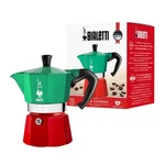 Bialetti Moka Express Italia Collection (tricolor), 3 Cup Coffee Maker, Aluminum. Fixed Price $61.83.