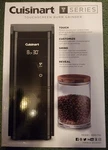 Cuisinart Series Touchscreen Burr Grinder DBM-T10 **new Box**. Fixed Price $49.99.