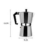 Usa- Italian Espresso Maker 2 Cup Stove Top Coffee Percolator Moka Pot. Fixed Price $12.99.