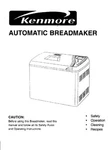 Kenmore Bread Machine Manual 100.12934 29720 48480 48487 48488 69623 81866. Fixed Price $21.99.