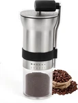 Manual Coffee Grinder With Stainless Steel Burr - 1.12OZ Capacity Handheld Mi.... Fixed Price $13.10.