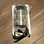 Stainless Steel Electric Coffee Bean Grinder Silver Black Cord. Fixed Price $22.99.