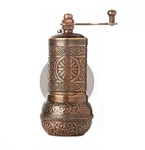 4.3'' Pepper Salt Spice Seed Mill Grinder Old Copper Color Turkish Ottoman Vintg. Fixed Price $17.75.
