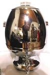 Royal Hallmark Robeson Art Deco Electric Coffee Percolator Chrome Finish 5835. Fixed Price $39.99.