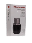 Kitchenaid Cordless Coffee Grinder Black Matte Battery Operated -tool Only. Fixed Price $49.95.