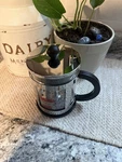 Bodum The Original French Press Coffee Maker Black Glass Manual. Fixed Price $18.50.