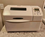 Zojirushi Breadmaker BB-CEC20 Home Bakery Supreme Lb Loaf Double Paddle White. Fixed Price $179.99.