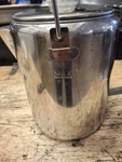 9-CUP Stainless Steel Coffee Maker Percolator W/ Wood Handle Camping Pot 8 Tall. Fixed Price $29.95.
