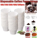 100-500X Disposable Paper Filters Cups Replacement K-cup Coffee Capsule. Fixed Price $23.98.
