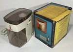 New Vintage Bialetti Macinacaffe Coronation Grain Mill Burr Coffee Grinder Nos. Fixed Price $99.99.