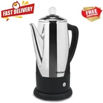 800 Watts Electric 12-CUP Coffee Percolator With Keep Warm For Home Office Us. Fixed Price $71.99.