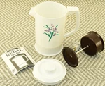 Regal 7500 Poly Perk Electric Percolator White Purple Iris 10 Cup. Fixed Price $29.99.