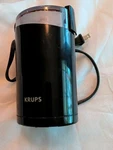 Krups Coffee Grinder Black Electric F203 60HZ 200W 120V Tested. Fixed Price $14.29.