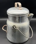 Vintage Wear Ever No 3116 Aluminum Coffee Pot Percolator Copper Handle Complete. Fixed Price $59.95.