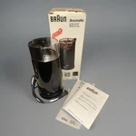 Braun Aromatic Coffee Grinder Ksm 2B Black Capacity 2.5 Oz. Fixed Price $45.87.