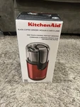 Kitchenaid Blade Coffee Grinder Empire Red BCG111ER New Open Box. Fixed Price $39.95.