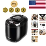 Automatic Bread Maker For 2 Lb Loaves: 19 Menus, Gluten-free Options Included. Fixed Price $111.99.
