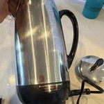 Farberware Superfast Electric Percolator Stainless Steel Coffee Maker Silver. Fixed Price $25.24.