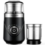 Coffee Grinder, Adjustable Electric With Timing Knob, Bean. Fixed Price $103.27.