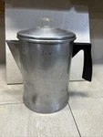 Mirro Usa Vintage Aluminum Coffee Percolator Five (5) Cup Pot Stovetop Outdoor. Fixed Price $12.99.