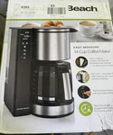 Hamilton Beach 14-CUP Easy Measure Coffee Maker W/ Touch Display & Programmable. Fixed Price $45.00.