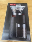 Bodum Bistro Electric Burr Grinder 12530-01US Black Adjustable Settings. Fixed Price $32.00.