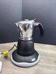 Bialetti Mukka Express Cappuccino Maker Made Italy Electric Plug Base Rare. Fixed Price $89.99.