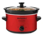Elite Gourmet MST-275XR# Electric Oval Slow Cooker, Adjustable Temp, Entrees -m. Fixed Price $52.32.