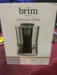 Brim Conical Burr Coffee Grinder Uniformly Grinds Beans 1-17 Cups. Fixed Price $35.00.