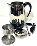 Farberware Superfast Cup Electric Coffee Percolator Model Fcp 280-A Very Clean. Fixed Price $29.99.