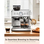 Dual Boiler Espresso Machine With Grinder Stainless Steel Coffee Maker Good Deal. Fixed Price $250.00.