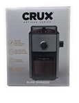 Crux Artisan Series 150W Burr Grinder Adjustable Dial Silver New. Fixed Price $34.95.
