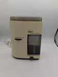 Vintage Early 80'S Oster Coffee Grinder 655-06 W. Works Great Almond Tested. Fixed Price $24.50.