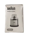 Braun MQS270SI Multiquick Coffee & Spice Grinder Hand Blender Attachment, 1.5CUP. Fixed Price $24.00.